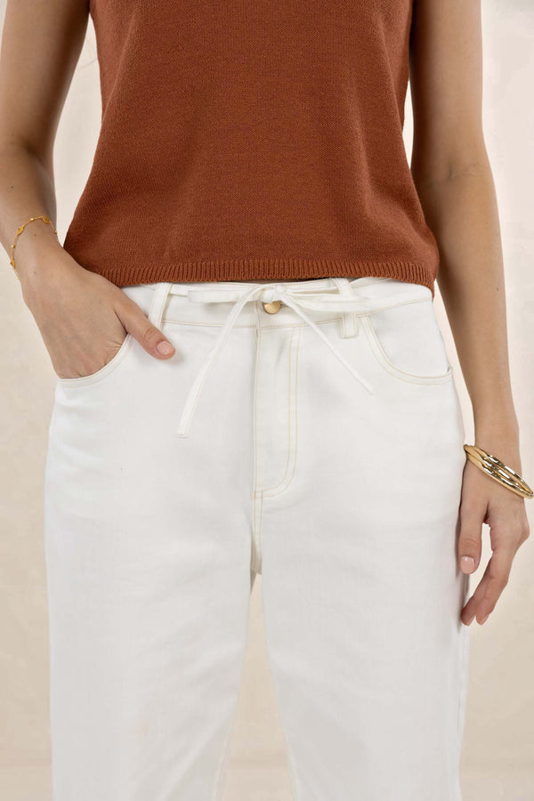 Ivy Barrel Jeans Ivory