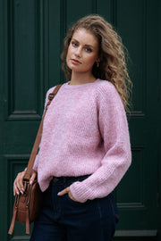 Humidity Lifestyle- LUCILLE JUMPER-PINK