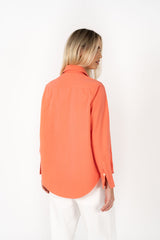 Humidity Lifestyle THE BOYFRIEND SHIRT CORAL