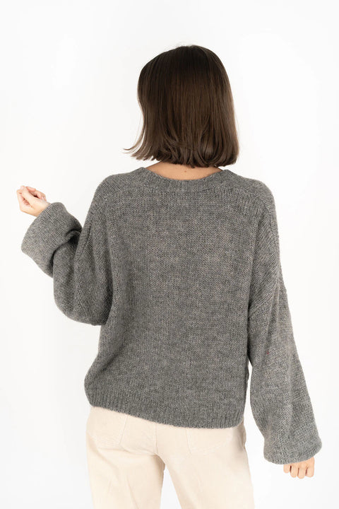 Humidity Lifestyle Zia Cardigan Charcoal
