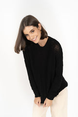 Humidity Lifestyle KENDI TOP BLACK