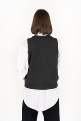 Humidity Lifestyle GALE VEST CHARCOAL