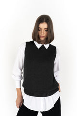 Humidity Lifestyle GALE VEST CHARCOAL