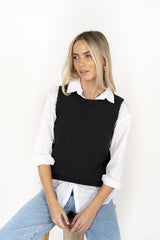 Humidity Lifestyle GALE VEST CHARCOAL