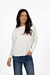 Wildfire Long sleeve Tee White