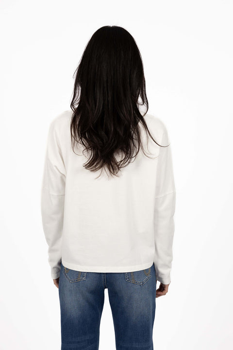 Wildfire Long sleeve Tee White