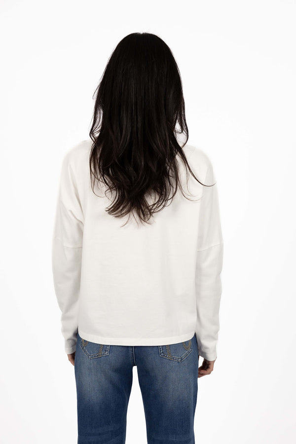 Wildfire Long sleeve Tee White