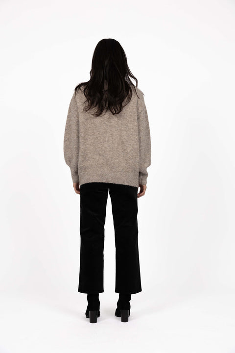 Riley Knit Cardigan Hazelnut