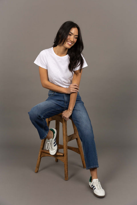 Idol Jean Mid Blue