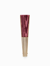 Hand Fan Pink and Burgundy