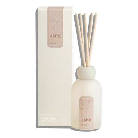 Reed diffuser-Apricot & Sweet Fig