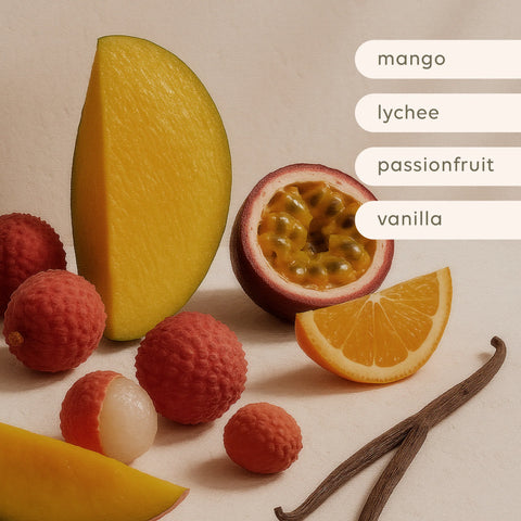 Soy candle - mango & lyche