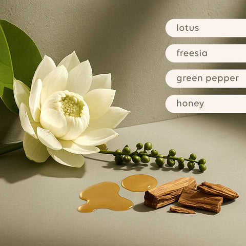 Soy candle - Green Pepper Lotus