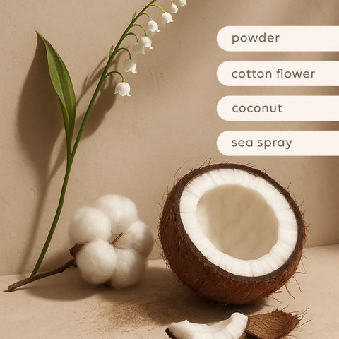 Soy candle - sea cotton & coconut