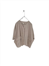 Montaigne Brigitte linen top