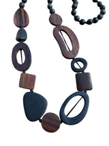 Resin and Timber Bead necklace