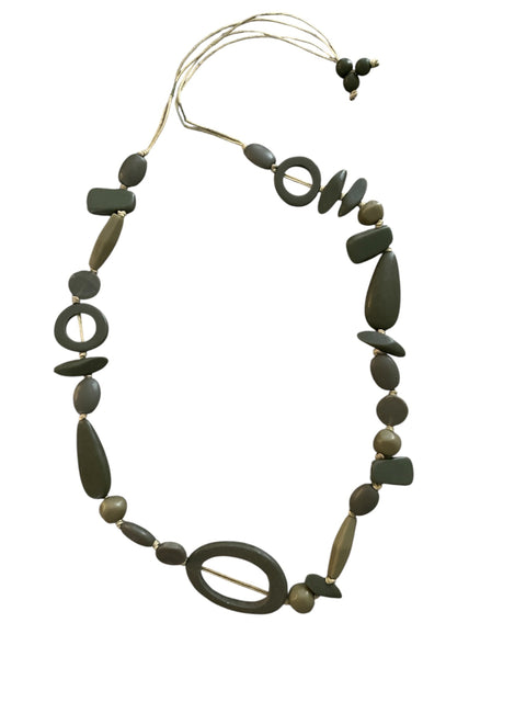 Resin Multi Shape Bead necklace