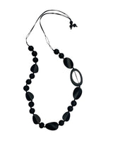 Resin Two Tone Beaded necklace