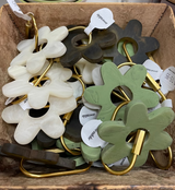 Kip Resin Flower Key Ring
