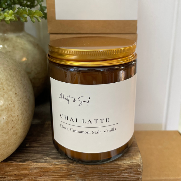 Chai Latte Soy Candle 250g