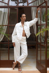 Ivy Barrel Jeans Ivory
