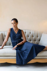 Ivy Denim Midi Dress