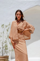 Helinski Brown Skirt