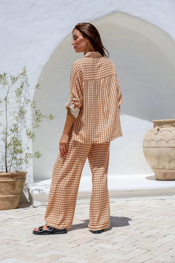Helinski Brown Shirt