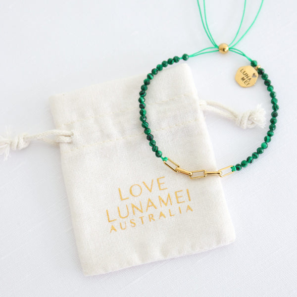 Malachite Mei Bracelet