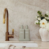 Compact bathroom duo wash  lotion  Ivory Bloom