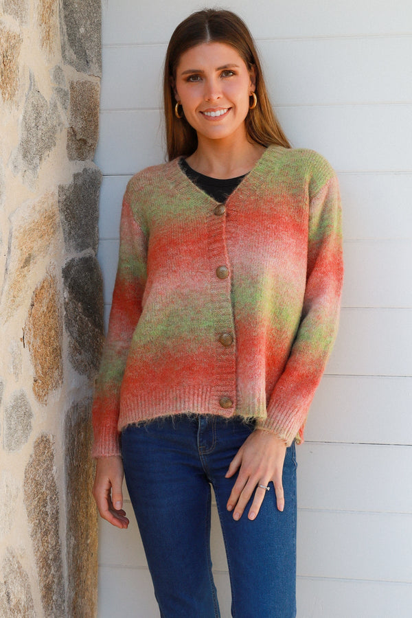 Stripe Cardigan