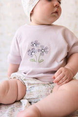 Jamie Kay- Pima Cotton Mimi Top - Luna Meadow Flowers