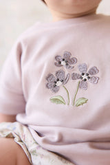 Jamie Kay- Pima Cotton Mimi Top - Luna Meadow Flowers