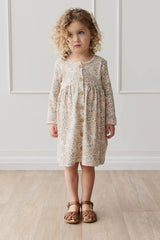 Jamie Kay-Organic Cotton Poppy Dress - April Glacier