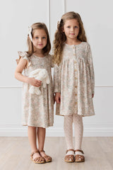 Jamie Kay-Organic Cotton Poppy Dress - April Glacier