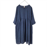 Montaigne Journee Baggy Linen Dress