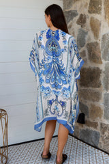 Blue Flower Kimono