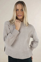 Chenille Jumper Light Grey
