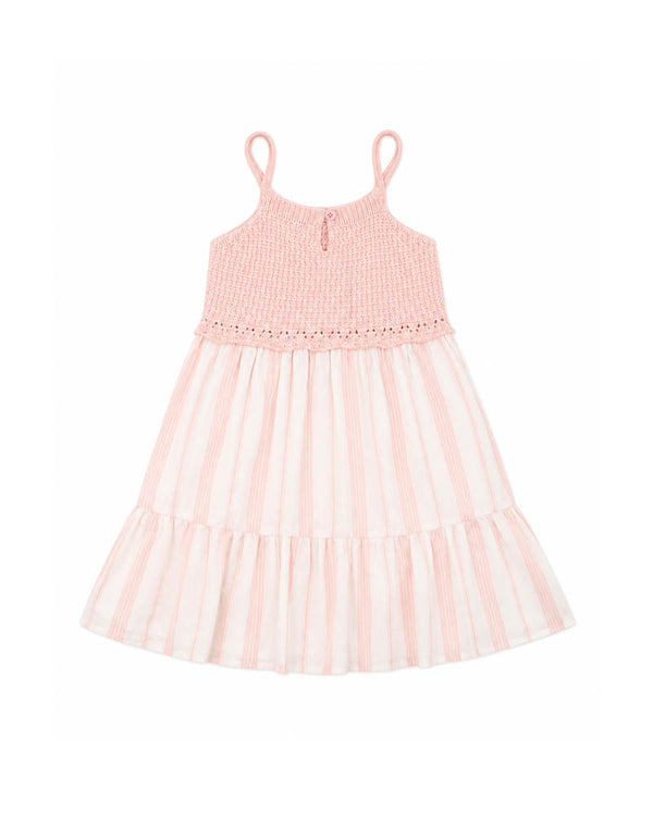 POPPY KNIT BODICE DRESS