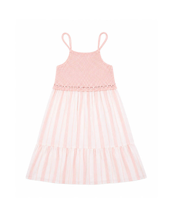 POPPY KNIT BODICE DRESS
