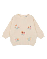 Fern Hand Embroidered Knitted Jumper