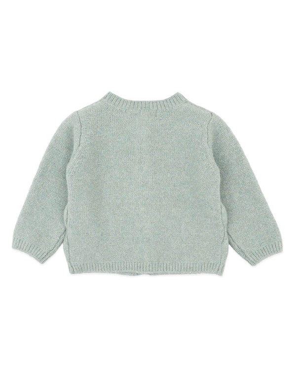 Sage Pointelle Cardigan