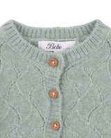 Sage Pointelle Cardigan