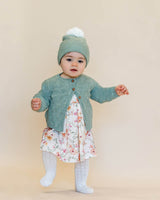 Sage Pointelle Cardigan