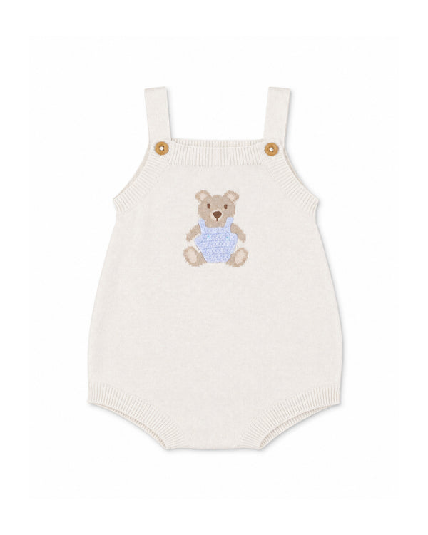 BRADY ORGANIC KNITTED BEAR BODYSUIT