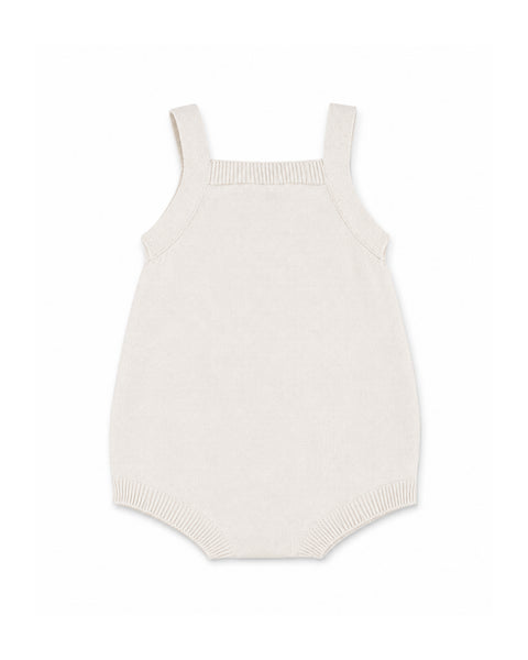 BRADY ORGANIC KNITTED BEAR BODYSUIT