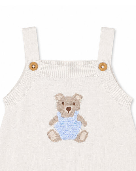BRADY ORGANIC KNITTED BEAR BODYSUIT