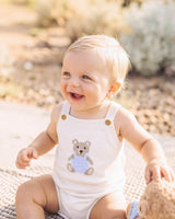 BRADY ORGANIC KNITTED BEAR BODYSUIT