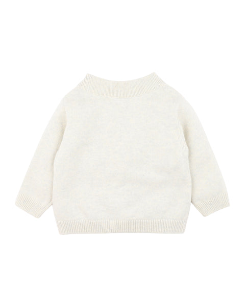 BRADY ORGANIC COTTON MARL CARDIGAN