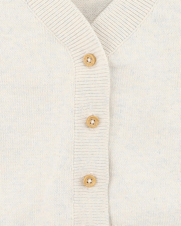 BRADY ORGANIC COTTON MARL CARDIGAN
